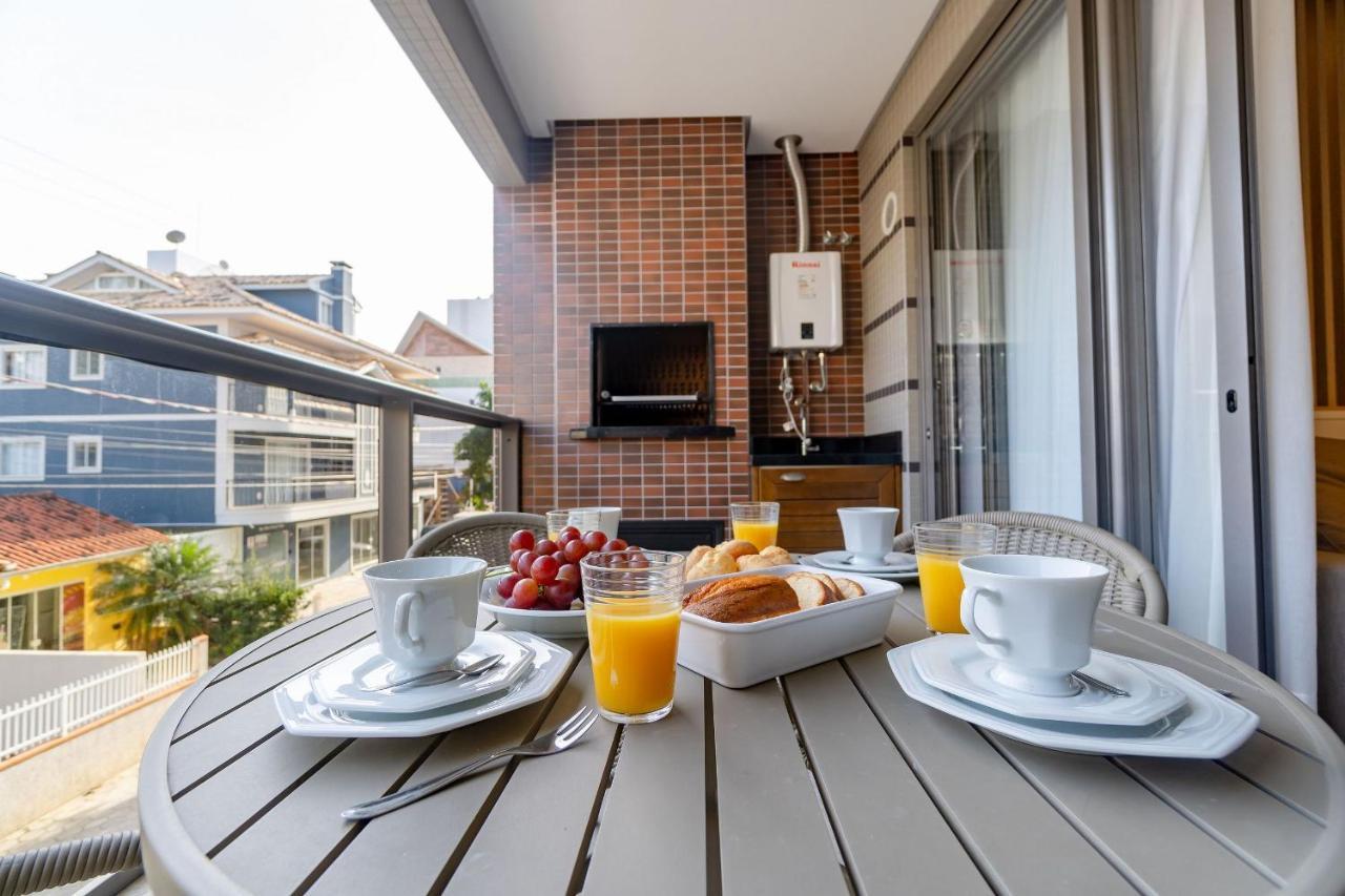 Porto Madero - Apartamento Em Condo Com Piscina Bombinhas Buitenkant foto